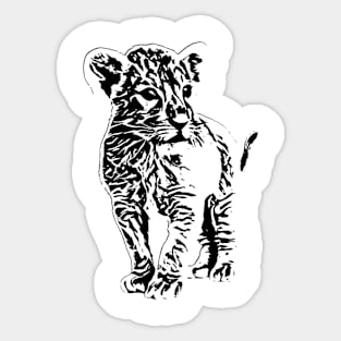 Lion Sticker